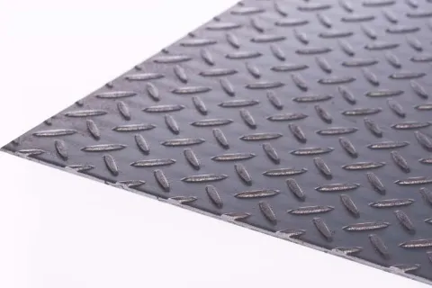 PVC Coated Checker Tread Carbon Steel Sheet